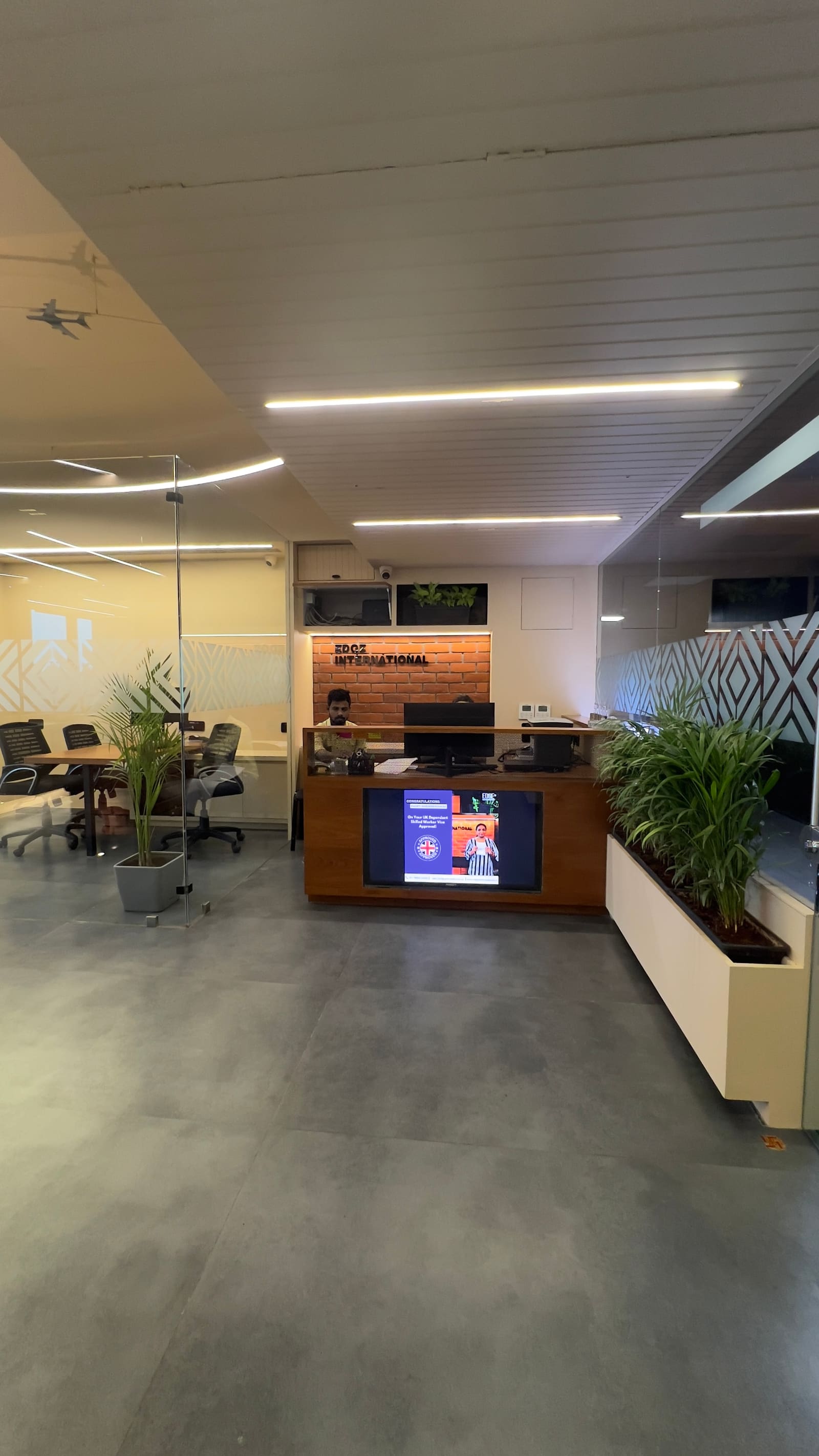 Edge International office in Vadodara, where students receive in-person counselling