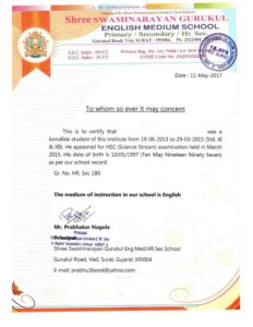 Medium Of Instruction Certificate (MOI) - Edge International
